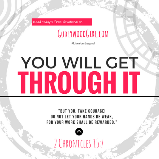 Today's Daily Devotional for Women - You are made to work through it!
