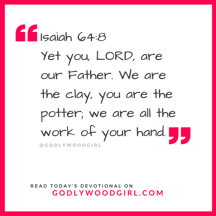 Today's Daily Devotional for Women - You are the work of God’s hand.