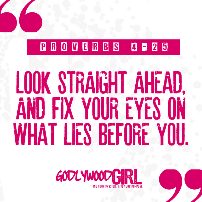Daily Devotional For Women – Look Straight Ahead