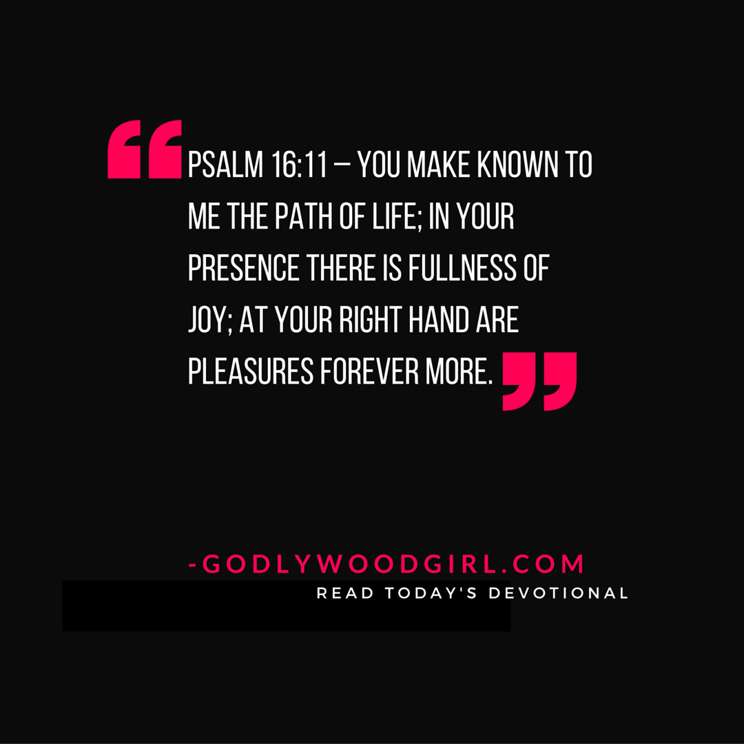 Today's Daily Devotional for Women - You're made for joy.