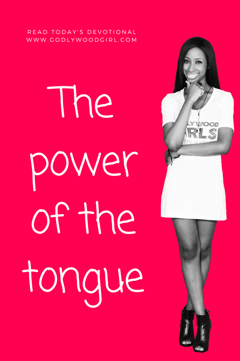 Today's Daily Devotional for Women - The Power of the Tongue