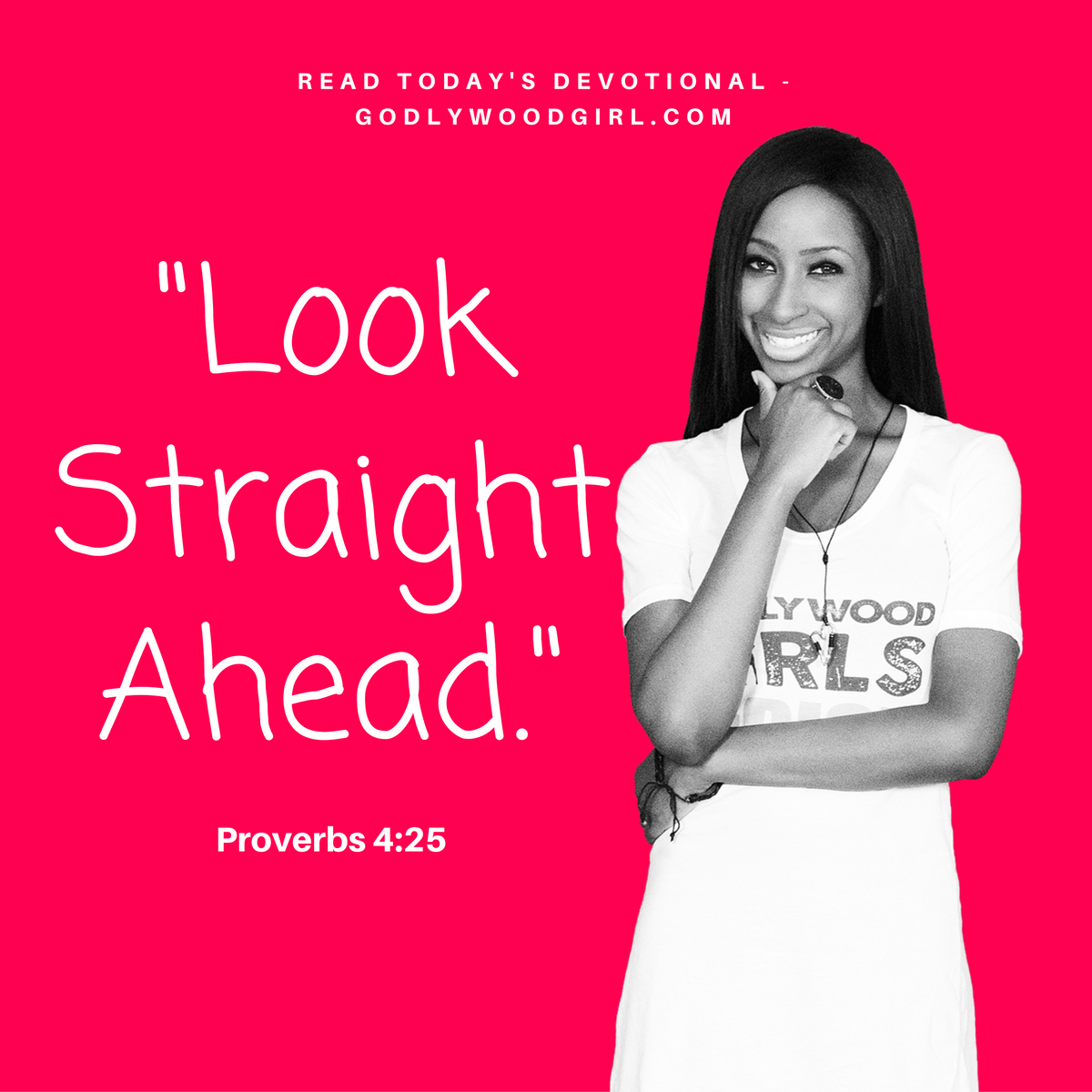 Today's Daily Devotional For Women - Look Straight Ahead