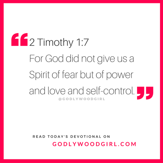 Today's Daily Devotional for Women - Walk Fearlessly