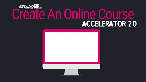 Create An Online Course Accelerator 2.0 (Live Coaching Program)