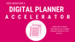 Digital Planner Bootcamp - Wednesday, June 21 2023 at 8pm EST